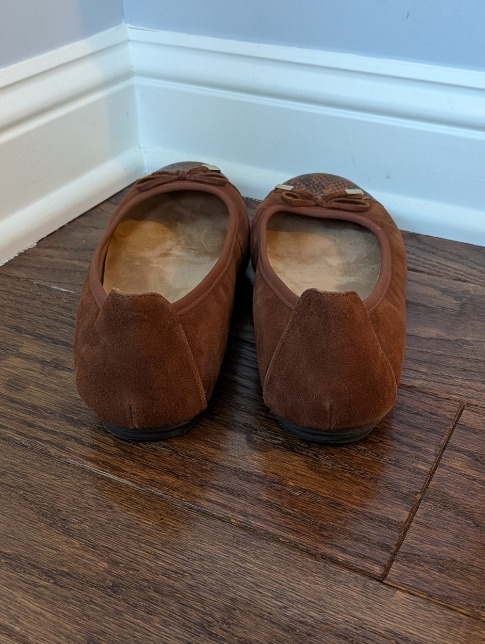 Vionic Women's Brown Suede Minna Ballet Flats 8.5 - Picture 5 of 9